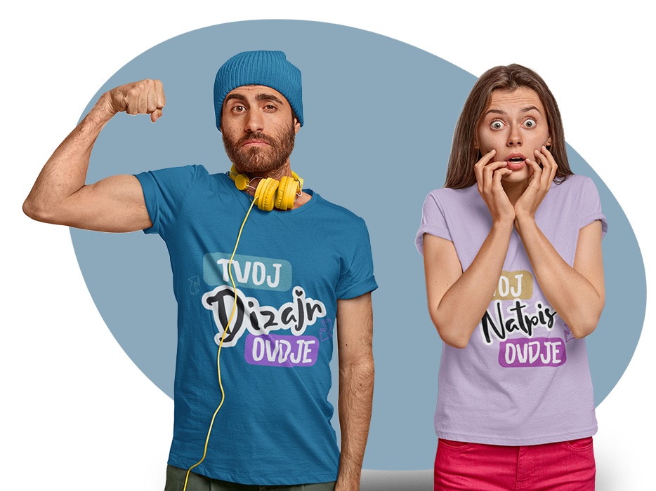 Majica s tiskom po želji - puppynator.hr